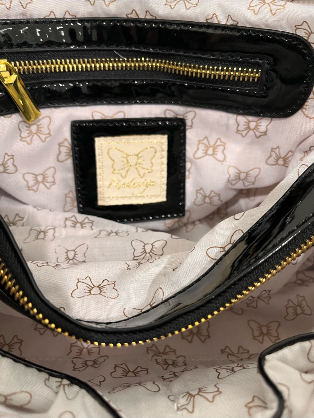 Radio Days RARE VINTAGE La Dolce Vita Graphic Satchel Bag NWT - Picture 14 of 14